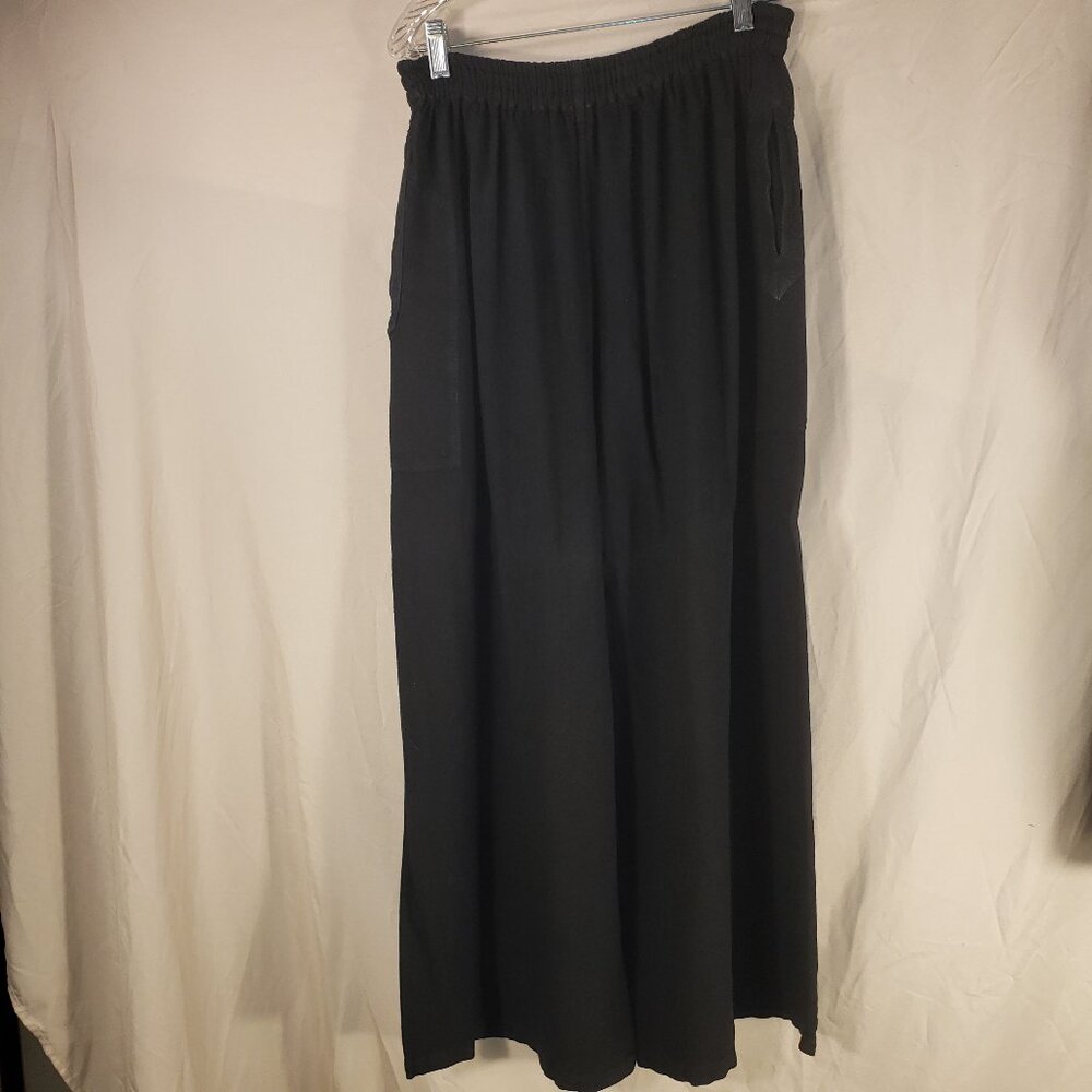 Women's DAIRI Fashion M/L Black Palazzo Pants